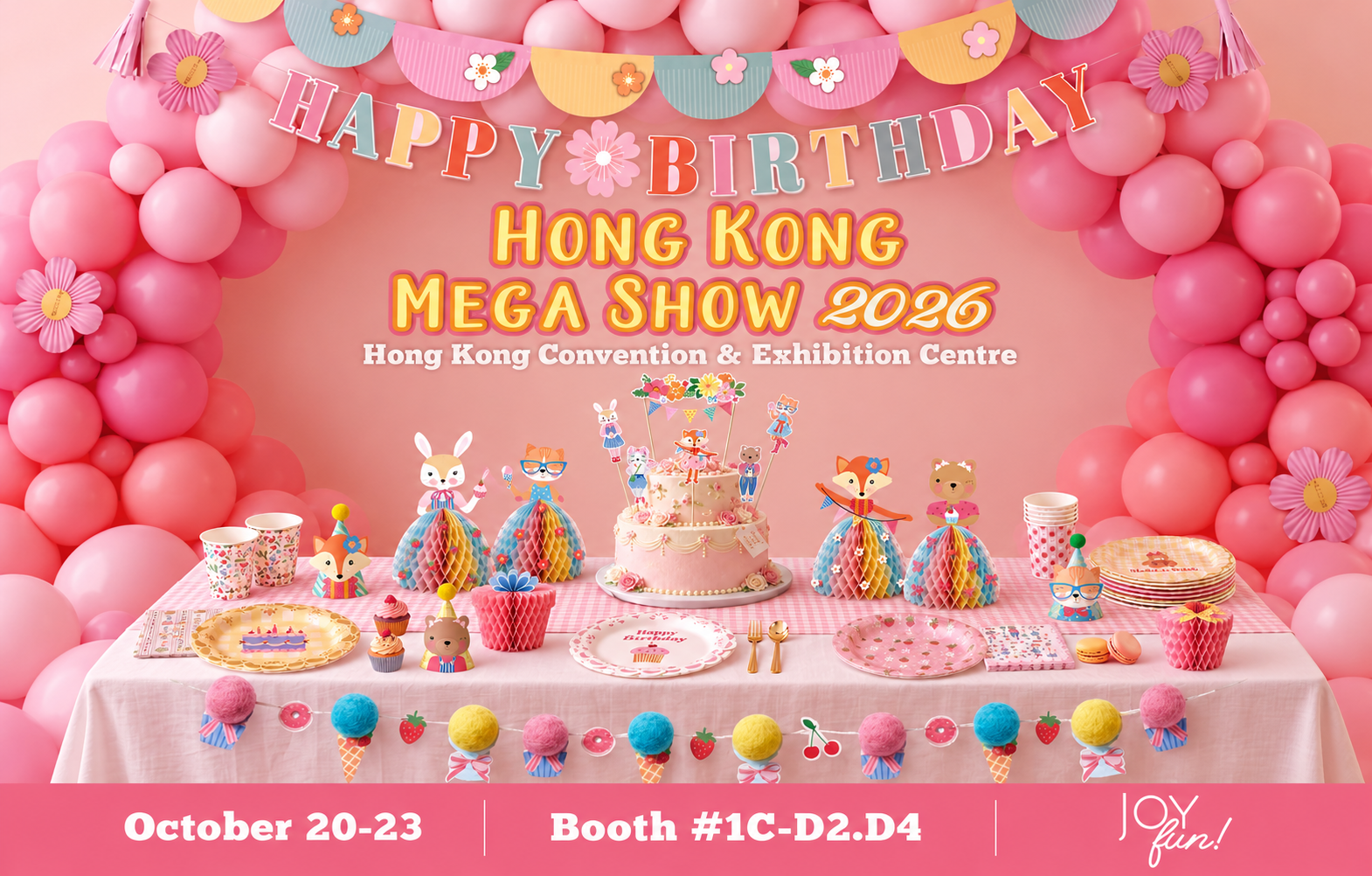 Joyful Lands Craft at Hong Kong MEGA SHOW 2026